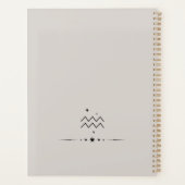 Divine Aquarius Planner Planer (Rückseite)