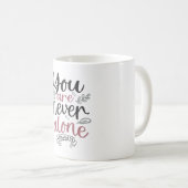 Divine Assurance - Joshua 1:9 Christliches Design Kaffeetasse (VorderseiteRechts)
