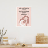 Divine Aura Poster von Terrah Leigh Tullie (Küche)