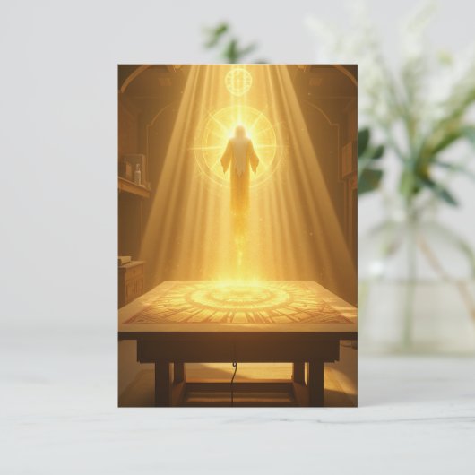 Divine Blueprint Meditation Card | Jeremiah 29:11 (Stehend Vorderseite)