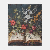 Divine Bouquet Fleecedecke (Vorderseite)