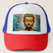 Divine Buddha Truckerkappe (Vorderseite)