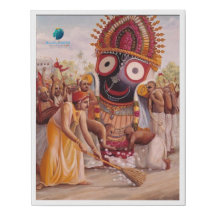 "Divine Canva Wall Art Decor: Lord Jagannath"