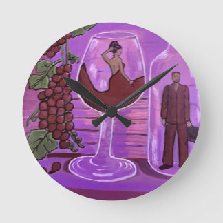 Divine Connection Clo Runde Wanduhr