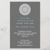 Divine Cyan Impression vertikal Flyer (Vorne)