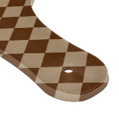 Divine Diamond Patterns_Chocolate Mocha Schneidebrett (Ecke)