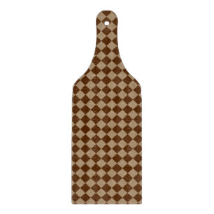 Divine Diamond Patterns_Chocolate Mocha Schneidebrett