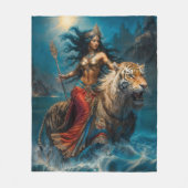 Divine Druga Goddess Fleecedecke (Vorderseite)