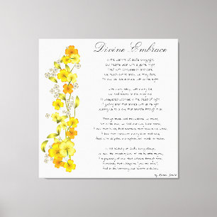 Divine Embrace Canvas Print Leinwanddruck