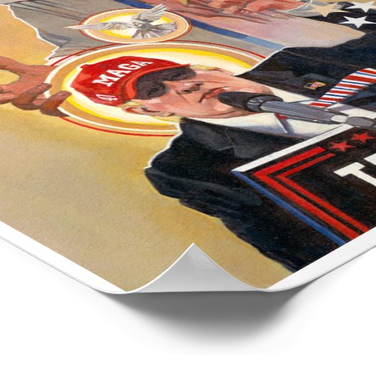 Divine Endorsement Poster (Ecke)