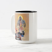 Divine Endorsement Zweifarbige Tasse (Vorderseite Links)
