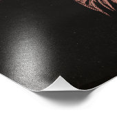 Divine Error - Techno-Goth Streetwear Design Fotodruck (Ecke)