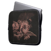 Divine Error - Techno-Goth Streetwear Design Laptopschutzhülle (Vorderseite Links)
