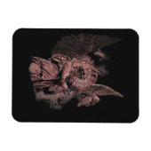 Divine Error - Techno-Goth Streetwear Design Magnet (Horizontal)