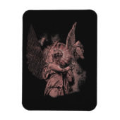 Divine Error - Techno-Goth Streetwear Design Magnet (Vertikal)