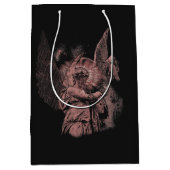 Divine Error - Techno-Goth Streetwear Design Mittlere Geschenktüte (Vorderseite)