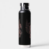 Divine Error - Techno-Goth Streetwear Design Trinkflasche (Links)