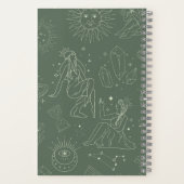 Divine Feminie Manifestation Journal Notizblock (Rückseite)