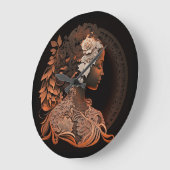 DIVINE FEMININE #1 CLOCK GROßE WANDUHR (Winkel)