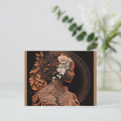 DIVINE FEMININE #1 POSTKARTE (Stehend Vorderseite)