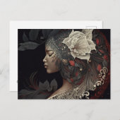 DIVINE FEMININE #2 POSTCARD POSTKARTE (Vorne/Hinten)