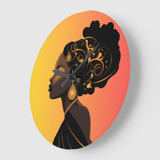 DIVINE FEMININE #3 CLOCK GROßE WANDUHR (Winkel)