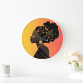 DIVINE FEMININE #3 CLOCK GROßE WANDUHR (Zuhause)