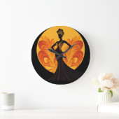 DIVINE FEMININE #4 CLOCK GROßE WANDUHR (Zuhause)