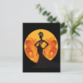 DIVINE FEMININE #4 POSTKARTE (Stehend Vorderseite)