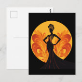 DIVINE FEMININE #4 POSTKARTE (Vorne/Hinten)