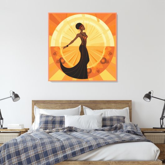 DIVINE FEMININE #5 LEINWANDDRUCK (Insitu (Schlafzimmer))