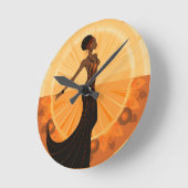 DIVINE FEMININE #5 RUNDE WANDUHR (Winkel)