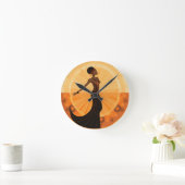 DIVINE FEMININE #5 RUNDE WANDUHR (Zuhause)