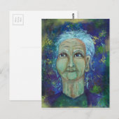 Divine Feminine Auntie Ebb Postkarte (Vorne/Hinten)