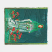 Divine Feminine Fleece Blanket (Vorderseite (Horizontal))