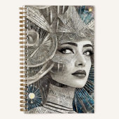 Divine Feminine Journal Notizblock (Vorderseite)