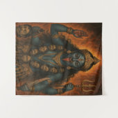 Divine Feminine Kali Goddess Wandteppich (Vorderseite (Horizontal))