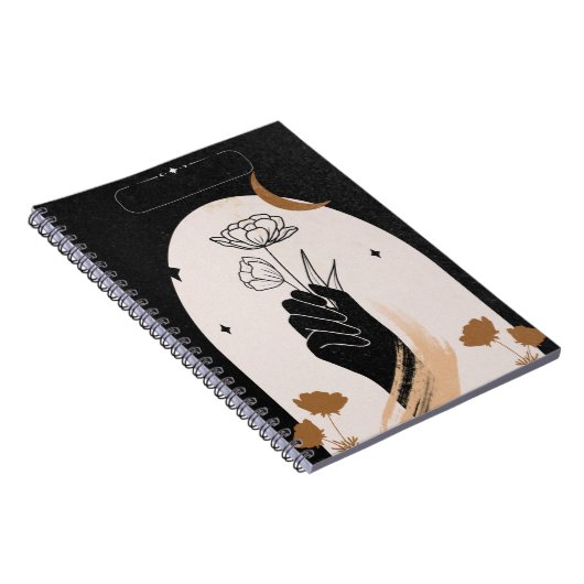 Divine Feminine Notebook Notizblock (Rechte Seite)