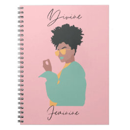Divine Feminine Spirale Notebook Notizblock