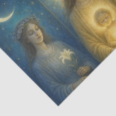 Divine Feminine Triptych Seidenpapier (Ausschnitt)