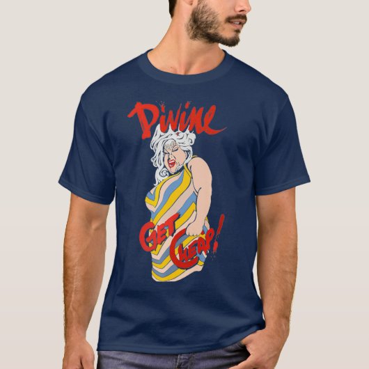Divine Get Cheap - LGBT Drag Queen Premium T-Shirt (Vorderseite)