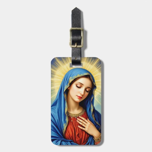 Divine Grace Gepäckanhänger (Vorderseite vertikal)