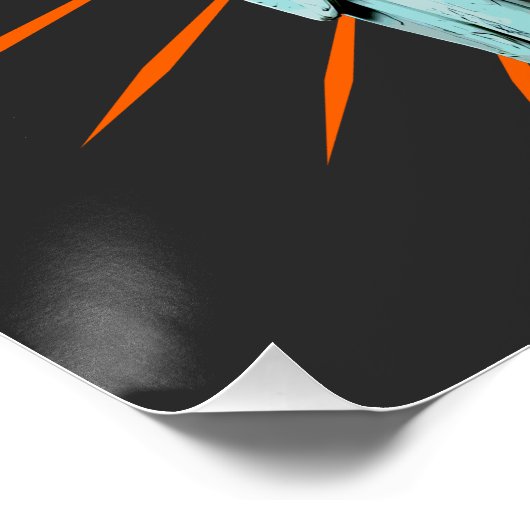 Divine Guardian Angel - Halbdunkel Poster (Ecke)