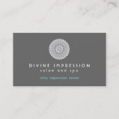 Divine Impression Blue 2 Visitenkarte (Vorderseite)