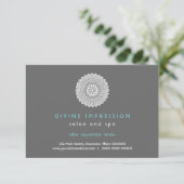 Divine Impression Blue Gift Certificate (Stehend Vorderseite)