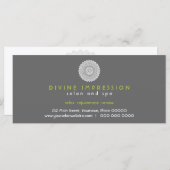 Divine Impression Green Gift Certificate (Vorne/Hinten)