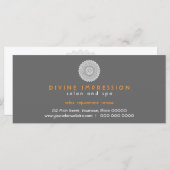 Divine Impression Orange Gift Certificate (Vorne/Hinten)