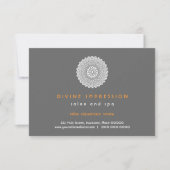 Divine Impression Orange Gift Certificate (Vorderseite)