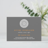Divine Impression Orange Gift Certificate (Stehend Vorderseite)