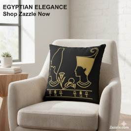 Divine Isis & Osiris Royal Art Kissen